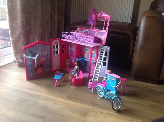 barbie tandem bike